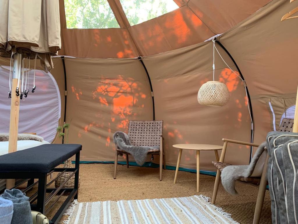 Romantic Luxus Glamping 3 Idestrup Εξωτερικό φωτογραφία